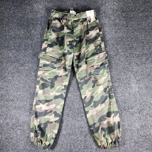 NWT No Boundaries Camouflage Pull On Cargo Jogger Women's Size 0-2